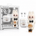 Labubu Wireless Bluetooth Earbuds with Plush Bunny Toy – Cute TWS Earphones Gift Set (TWS-K81)