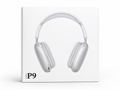 P9 Wireless Bluetooth Headphones | Hi-Fi Stereo Over-Ear Headset with Built-in Mic (White)